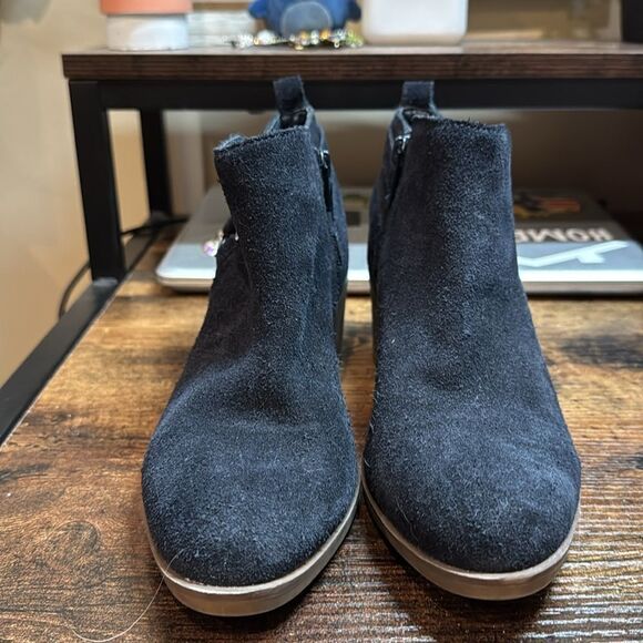 Kohls Sonoma Navy Suede booties “Sonya” size 7 - Picture 4 of 10